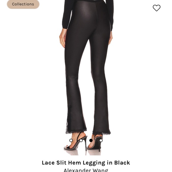 Lace Slit Hem Legging in Black
Alexander Wang - Picture 8 of 9